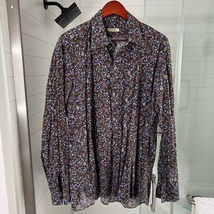 Mens Burberry Button-Up